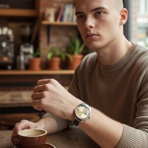 1960’s Waltham 25 Jewel Incabloc Movement Swiss Made Self Winding Day Date